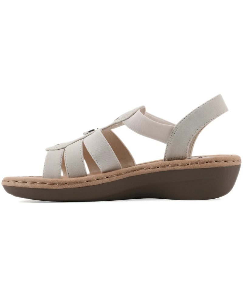 Cliffs by White Mountain Women's Casimir Wedge Sandals