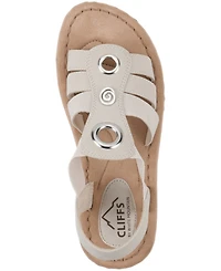 Cliffs by White Mountain Women's Casimir Wedge Sandals