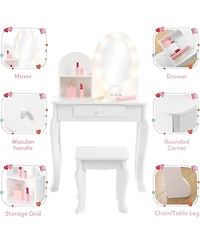 Gaomon Kids Vanity - Vanity Desk Mirror Lights