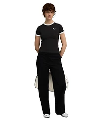 Puma Women's Crew Neck Pull-On T-Shirt