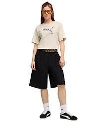 Puma Women's Animal Graphic Crew Neck T-Shirt