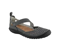 Jbu Women's Bianca Mary Jane Round Toe Flats