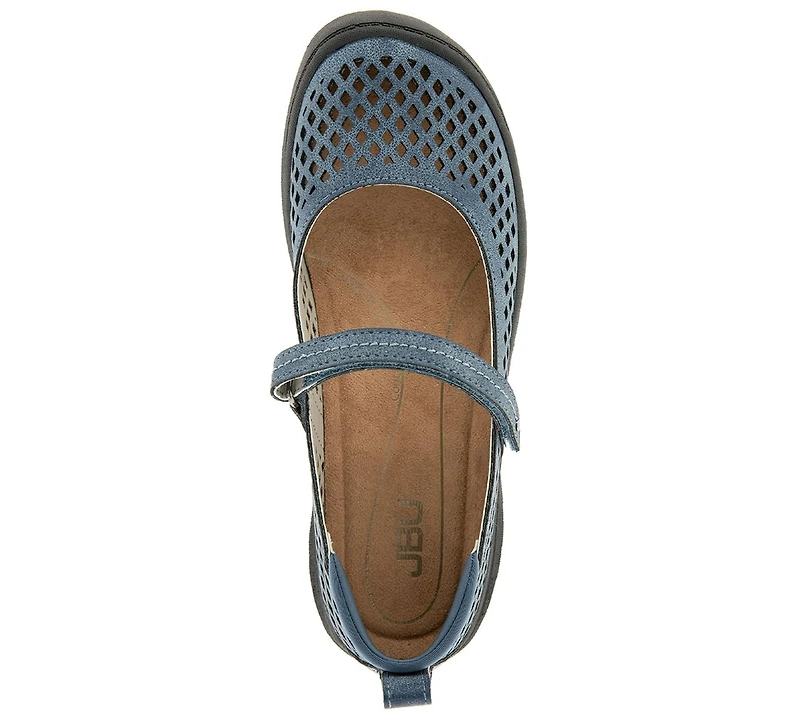 Jbu Women's Bee Casual Round toe Flats