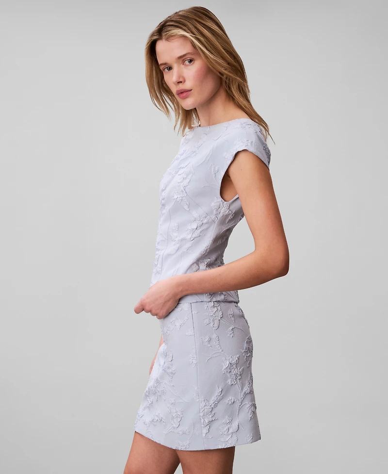 Calvin Klein Women's Pull-On Mini Skirt