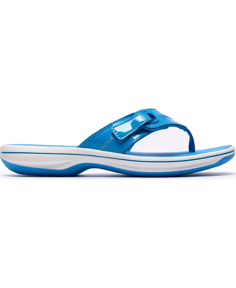 Clarks Women's Breeze Reyna Flip Flop Flats