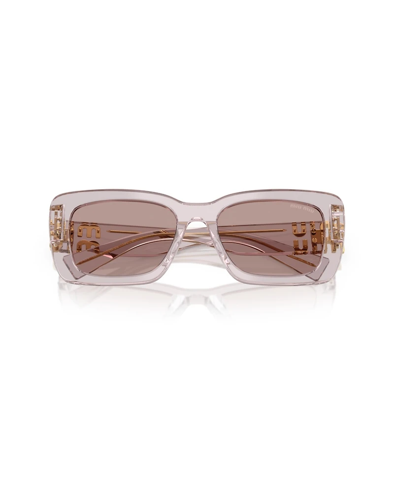 Miu Miu Women's Rectangle Sunglasses, Mu 07YS