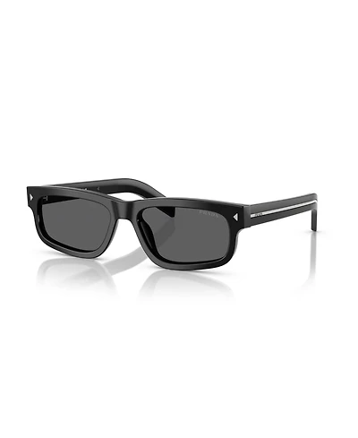 Prada Men's Rectangle Sunglasses, Pr B11S