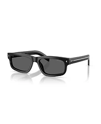Prada Men's Rectangle Sunglasses, Pr B11S