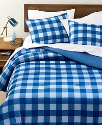 Arch Studios Gingham 3-Pc. Comforter Set, Full/Queen, Macy's Exclusive