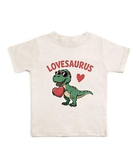 Sweet Wink Baby Boys Lovesaurus Valentine's Day Short Sleeve T-Shirt