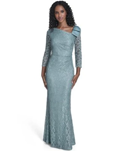 Jessica Howard Womens V Neck Sheath Gown