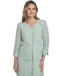 Jessica Howard Women's Swing Inset Waist Dress