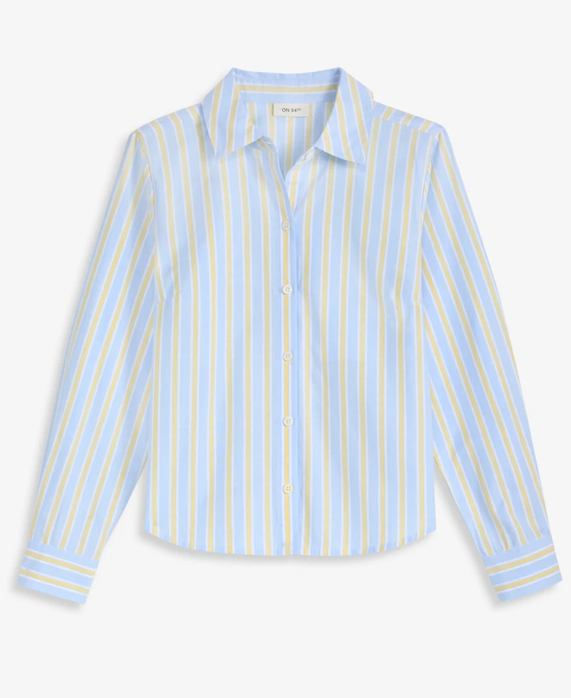 On 34th Women's Tie Back Button Down Shirt, Macy's Exclusive