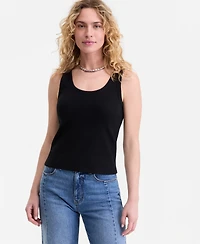 On 34th Women's Double Scoop-Neck Layering Tank Top, Macy's Exclusive