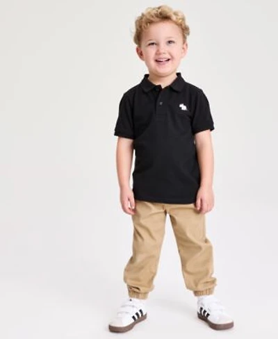 Epic Threads Toddler 2t 4t Boys Dino Polo Shirt Twill Jogger Pants Exclusively At Macys