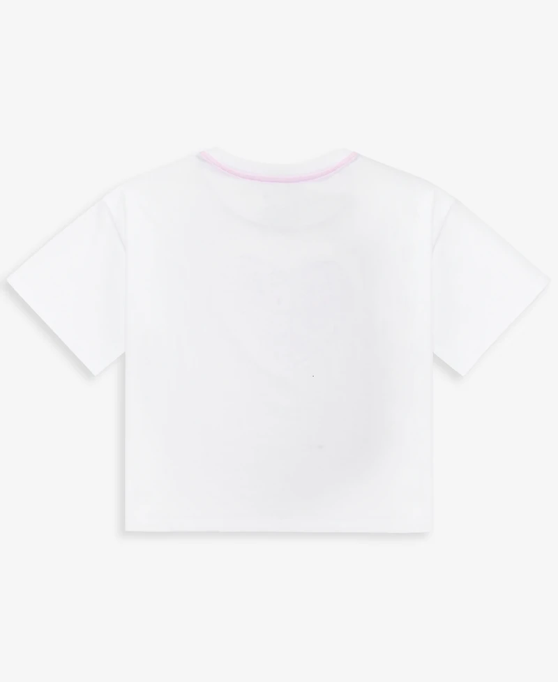 Epic Threads Girls' Xs-xl Heart Relaxed Cropped Tee, Macy's Exclusive