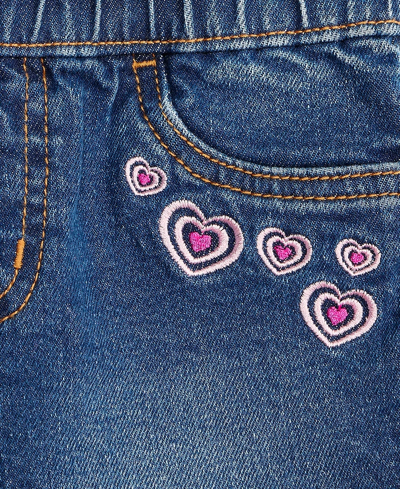 Epic Threads Girls' 12M-5T Hearts Pull-On Shorts, Macy's Exclusive