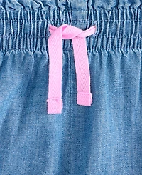 Epic Threads Girls' 12M-5T Chambray Shorts, Macy's Exclusive