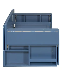 Streamdale Furniture Full Daybed with Removable Desk & Storage Drawers