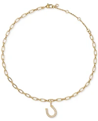 kate spade new york Cubic Zirconia Horseshoe Charm Pendant