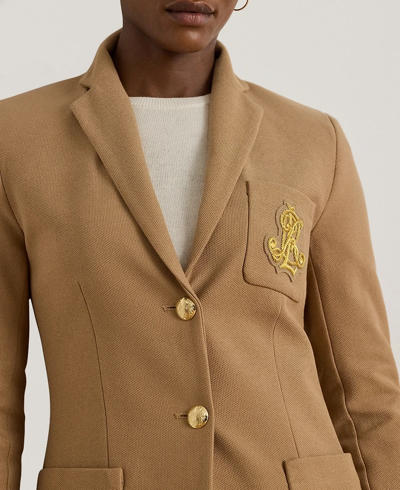 Lauren Ralph Petite Bullion Jacquard Blazer