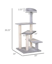 Zeus & Ruta Revolving Stair Cat Activity Tower