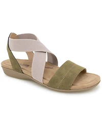 Jbu Women's Meg Casual Flat Sandals