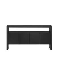 Streamdale Furniture Modern Wood Sideboard