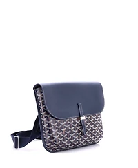 Pre-Owned Goyard Coursier Messenger Bag Coated Canvas and Leather