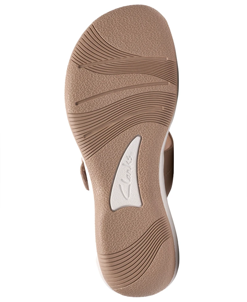 Clarks Women's Breeze Cove Flip Flop Flats