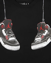 Jordan Boys' Toddler 2T-4T Shoe Strings Crewneck T-Shirt