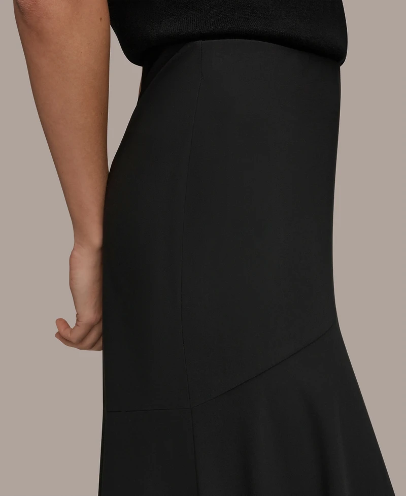 Donna Karan Weekend Women's Flare High-Low Skirt