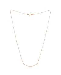 Pre-Owned Tiffany & Co T Smile Pendant Necklace