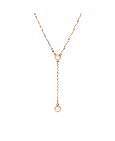 Pre-Owned Tiffany & Co Elsa Peretti Diamonds By The Yard Lariat Necklace