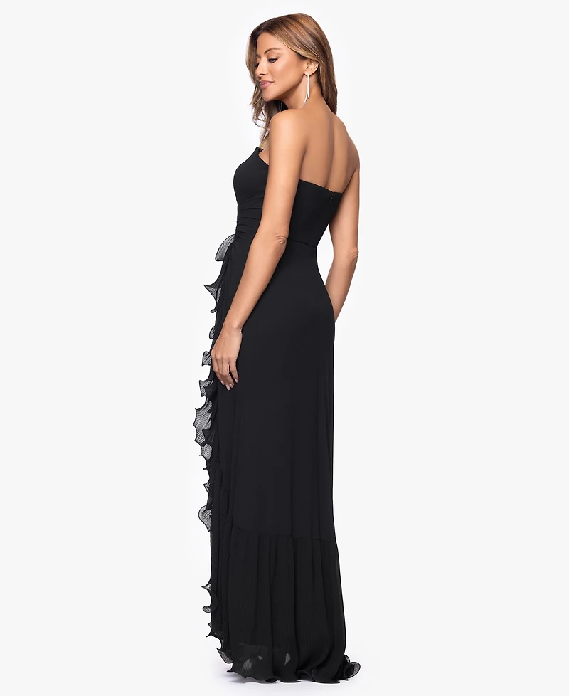 Xscape Women's Strapless Long Ball Gown