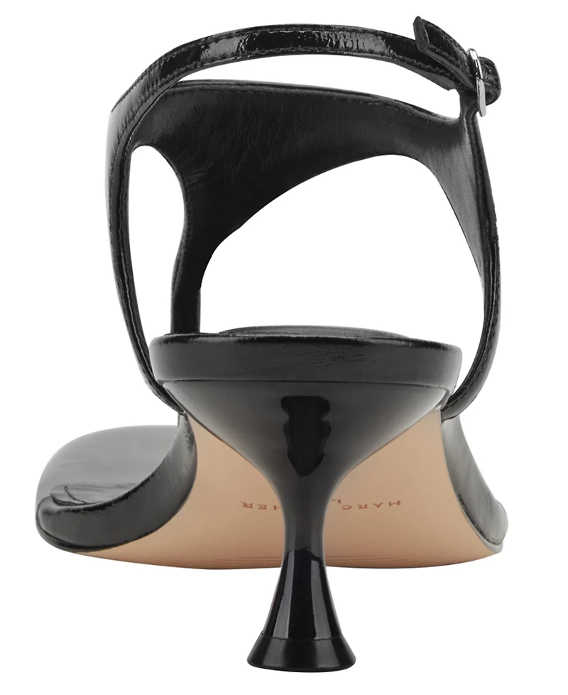 Marc Fisher Ltd Women's Pelysa Kitten Heel Dress Sandals