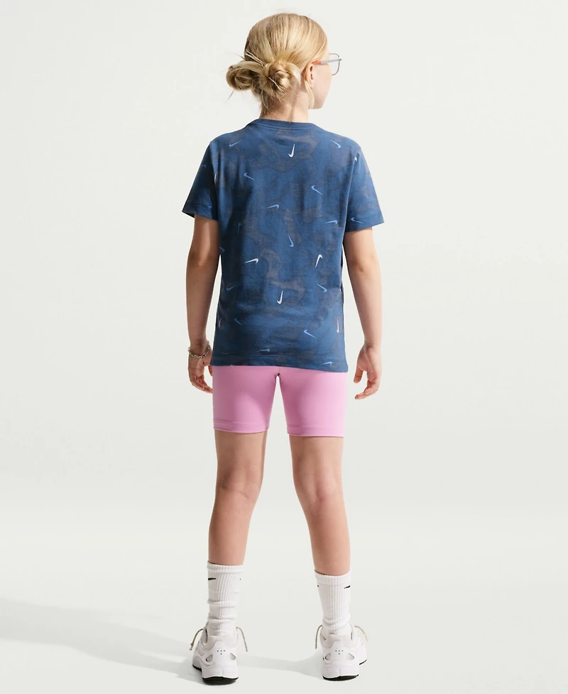 Nike Girls' Sportswear Short-Sleeve Printed T-Shirt
