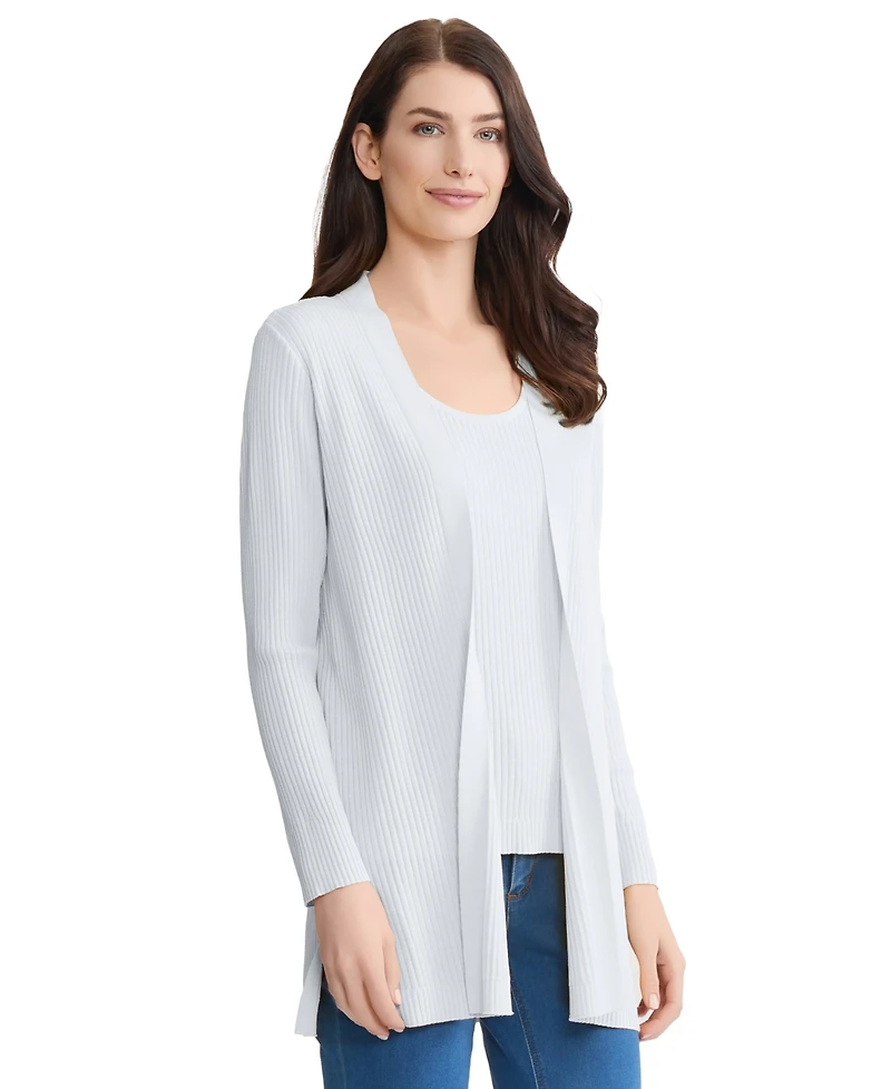 Jones New York Women's Sutton Long-Sleeve Cardigan