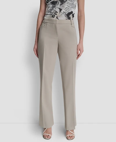 Dkny Women's Modern-Fit Front-Pleated Trousers