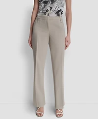 Dkny Women's Modern-Fit Front-Pleated Trousers