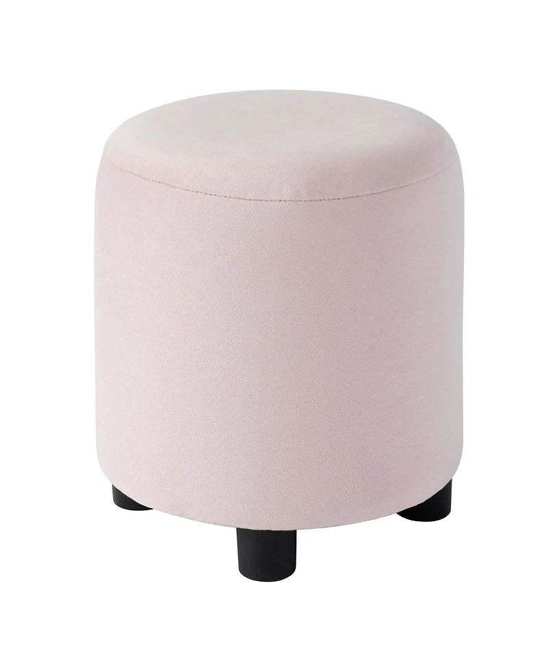 Streamdale Furniture Upholstered Grounded Bed with Bedside Desk & Stool