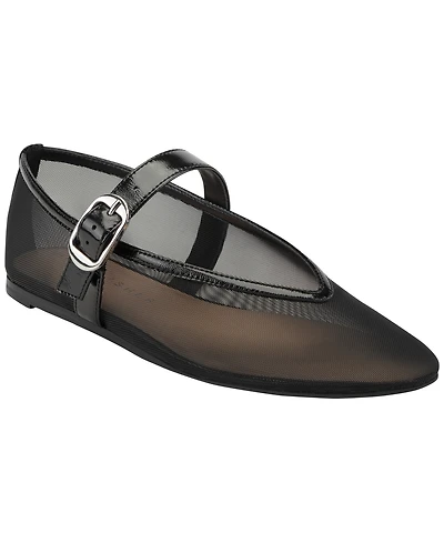 Marc Fisher Ltd Women's Godina Mesh Mary Jane Dress Flats
