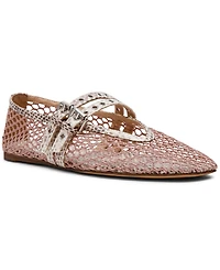 Steve Madden Women's Lydia Mary-Jane Ballet Flats