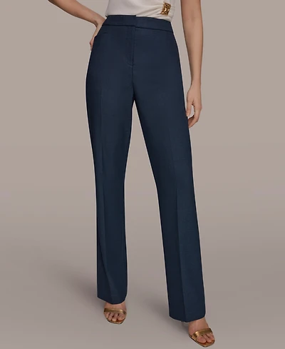 Donna Karan New York Women's Straight Leg Front Rise Pants