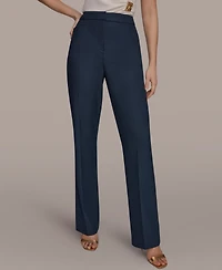 Donna Karan New York Women's Straight Leg Front Rise Pants