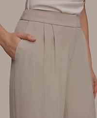Donna Karan New York Women's High-Waist Mid Rise Pants