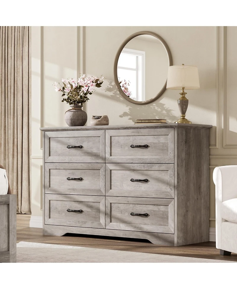 Gaomon Dresser for Bedroom with 6 Drawers