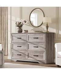 Gaomon Dresser for Bedroom with 6 Drawers