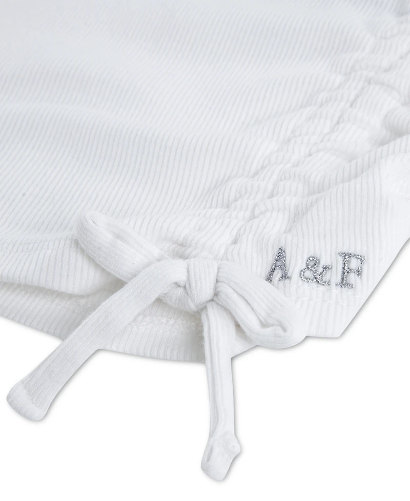 abercrombie kids Girls' Shoulder Play Short-Sleeve Top