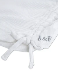 abercrombie kids Girls' Shoulder Play Short-Sleeve Top